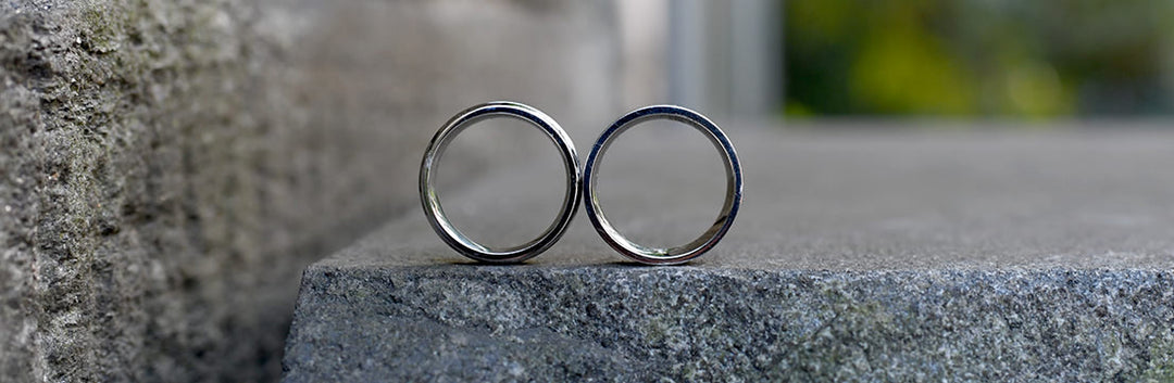 Celebrate Your Love During LGBTQ Pride Month With Jordan Jack Gay Pride Wedding Rings
